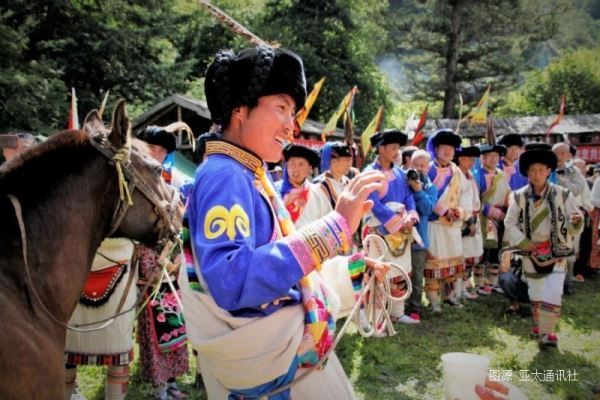 图说高原非遗盛典_茂县松坪沟2019“转山会”祭祀庆典活动