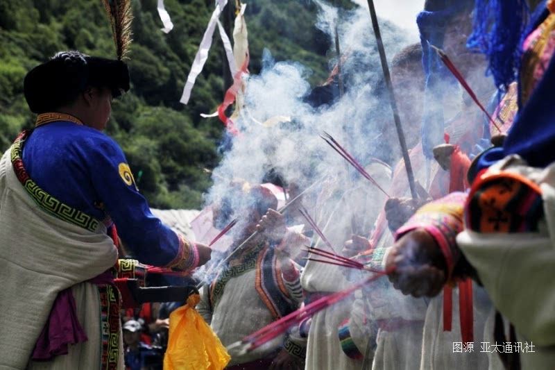 图说高原非遗盛典_茂县松坪沟2019“转山会”祭祀庆典活动