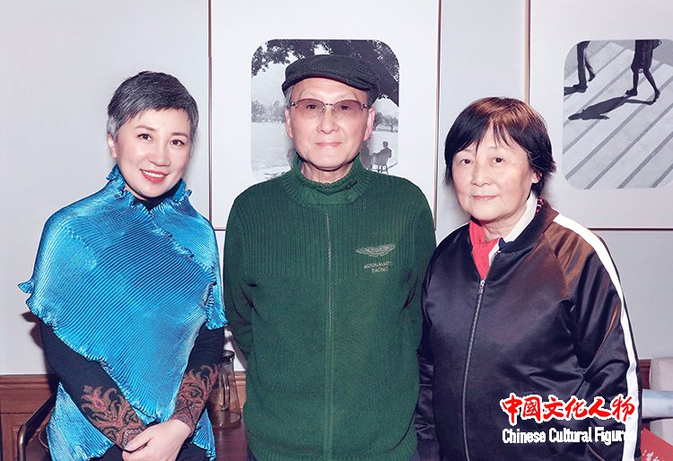 中国著名配音艺术家童自荣会见上海知名投资人荀为华